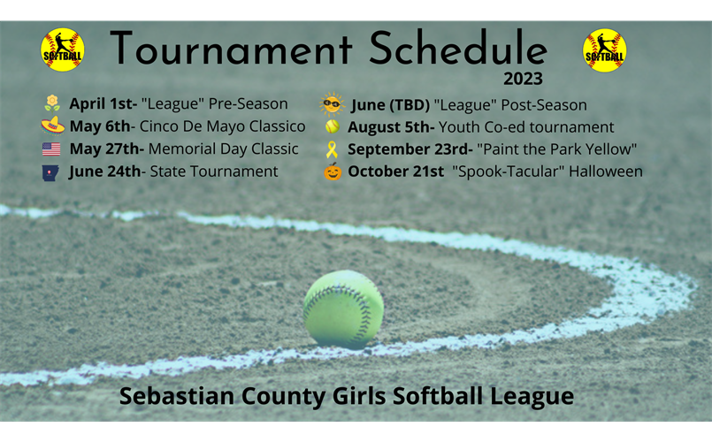2023 Tournament Schedule