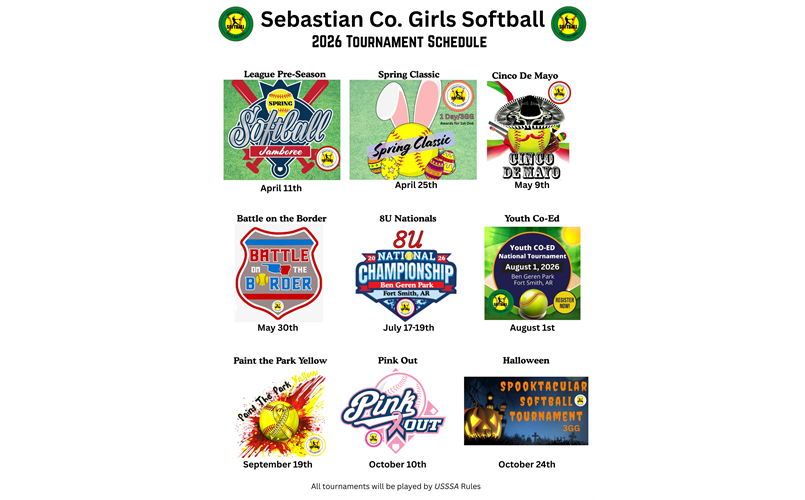 2026 Tournament Schedule